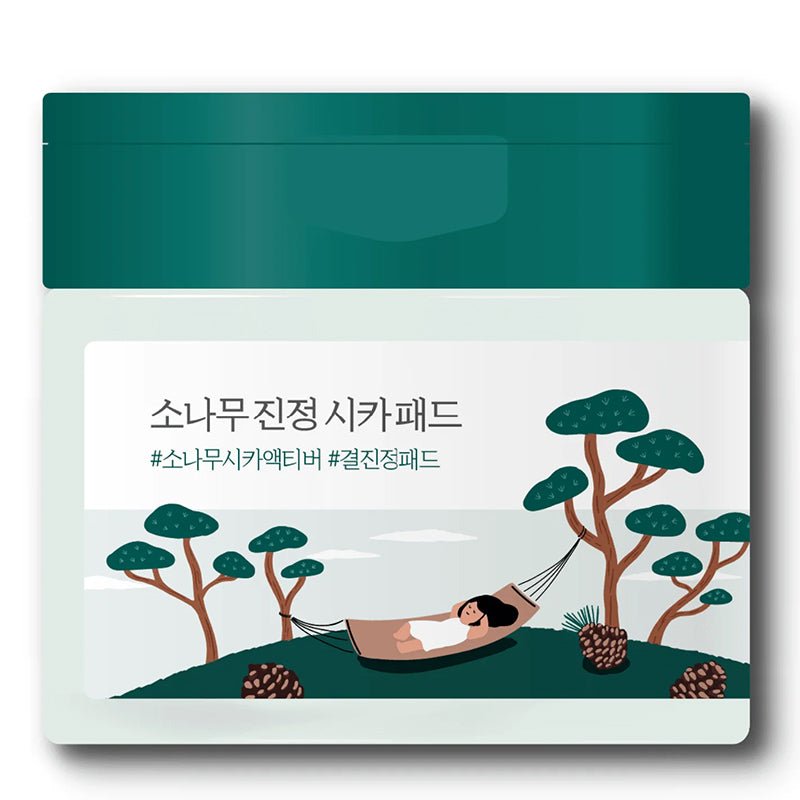 Buy Round Lab Pine Calming Cica Pad (50 Pads) at Lila Beauty - Korean and Japanese Beauty Skincare and Makeup Cosmetics