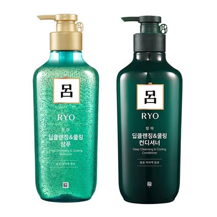 Buy Ryo Deep Cleansing & Cooling Shampoo or Conditioner 500ml at Lila Beauty - Korean and Japanese Beauty Skincare and Makeup Cosmetics