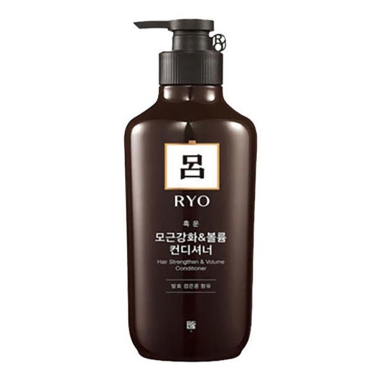 Buy Ryo Hair Strengthen & Volume Shampoo Or Conditioner 550ml at Lila Beauty - Korean and Japanese Beauty Skincare and Makeup Cosmetics