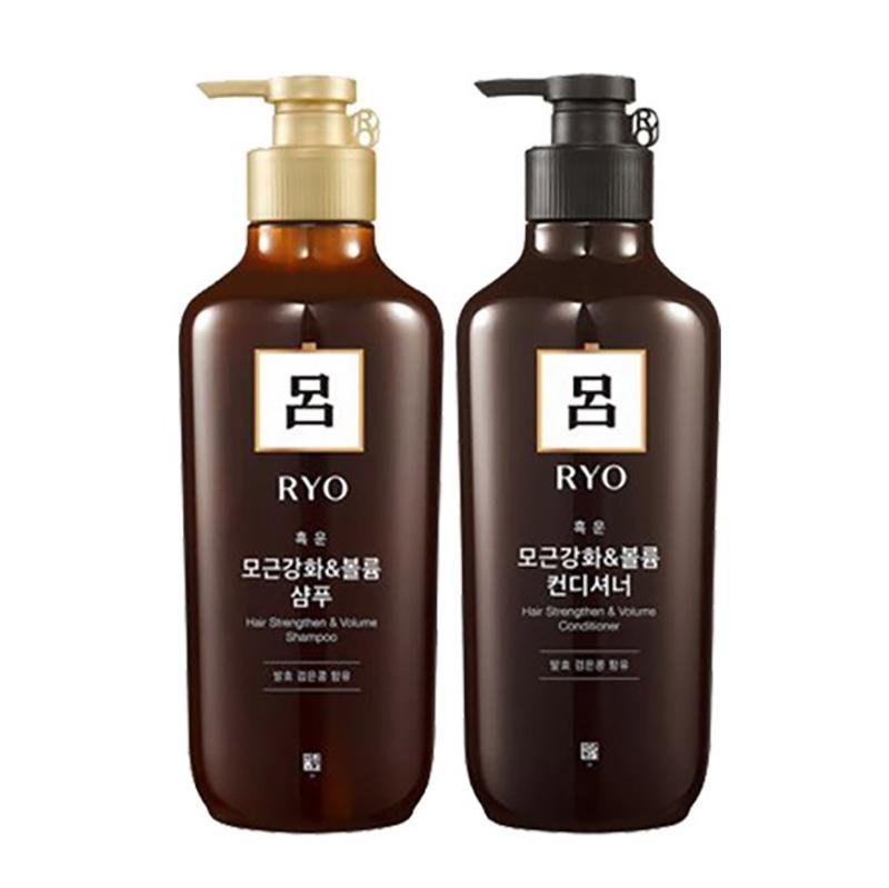 Buy Ryo Hair Strengthen & Volume Shampoo Or Conditioner 550ml at Lila Beauty - Korean and Japanese Beauty Skincare and Makeup Cosmetics