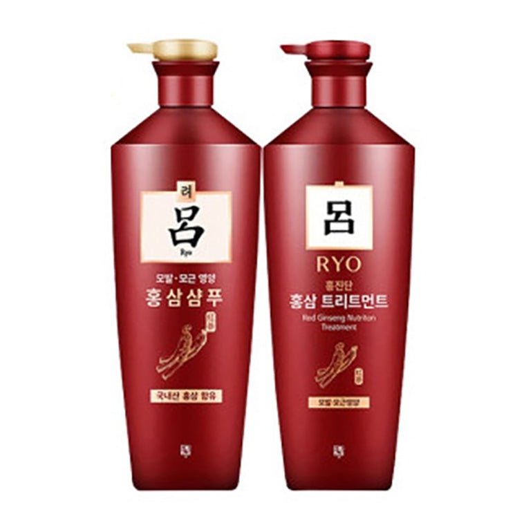 Buy Ryo Red Ginseng Nutrition Shampoo Or Conditioner 820ml at Lila Beauty - Korean and Japanese Beauty Skincare and Makeup Cosmetics