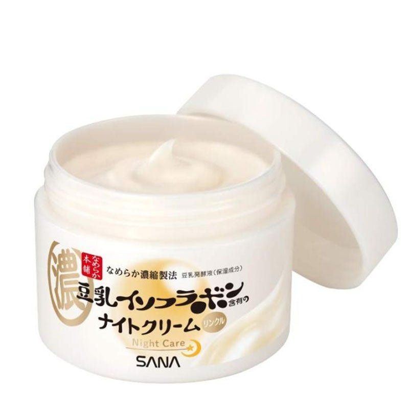Buy Sana Soy Milk Wrinkle Care Night Cream 50g at Lila Beauty - Korean and Japanese Beauty Skincare and Makeup Cosmetics