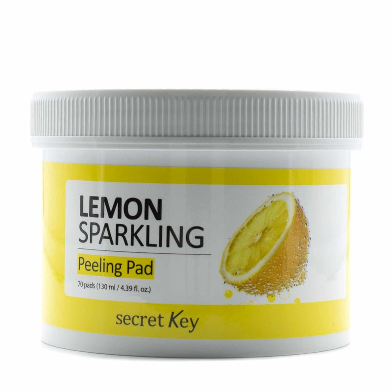 Buy Secret Key Lemon Sparkling Peeling Pad (70 Pads) at Lila Beauty - Korean and Japanese Beauty Skincare and Makeup Cosmetics