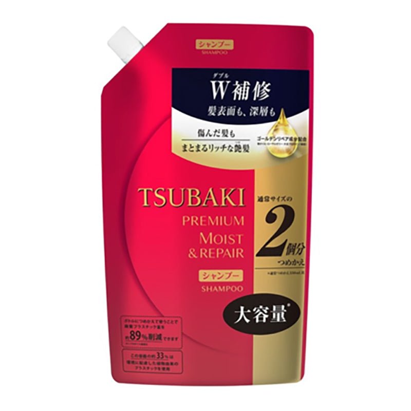 Buy Shiseido Tsubaki Premium Moist & Repair Shampoo Or Conditioner Pump Type Refill 660ml at Lila Beauty - Korean and Japanese Beauty Skincare and Makeup Cosmetics