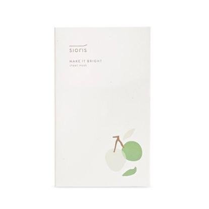 Buy Sioris Make It Bright Sheet Mask in Australia at Lila Beauty - Korean and Japanese Beauty Skincare and Cosmetics Store