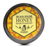 Buy Skinfood Black Sugar Honey Mask Washoff 100g at Lila Beauty - Korean and Japanese Beauty Skincare and Makeup Cosmetics