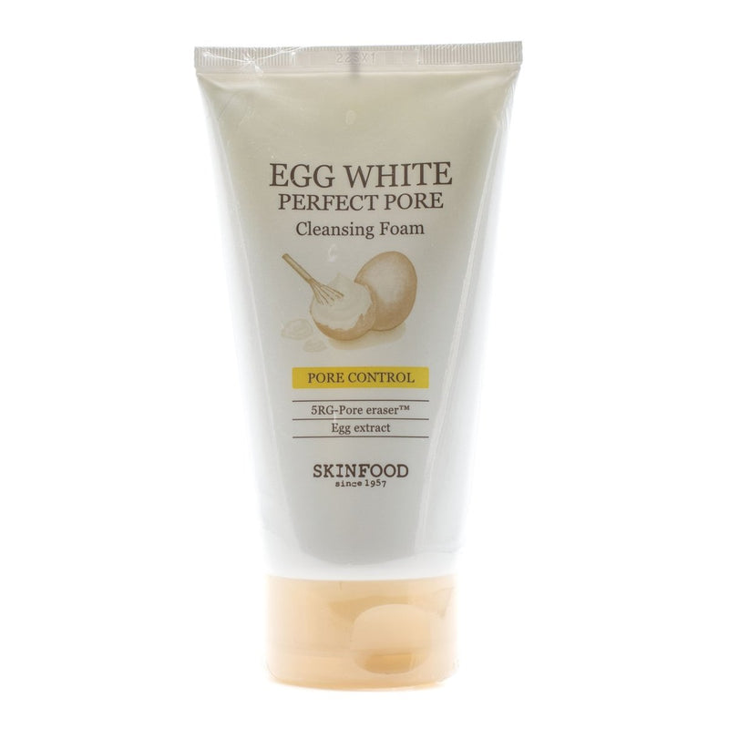 Buy Skinfood Egg White Perfect Pore Cleansing Foam 150ml at Lila Beauty - Korean and Japanese Beauty Skincare and Makeup Cosmetics
