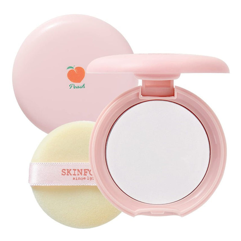Buy Skinfood Peach Cotton Pore Blur Pact at Lila Beauty - Korean and Japanese Beauty Skincare and Makeup Cosmetics