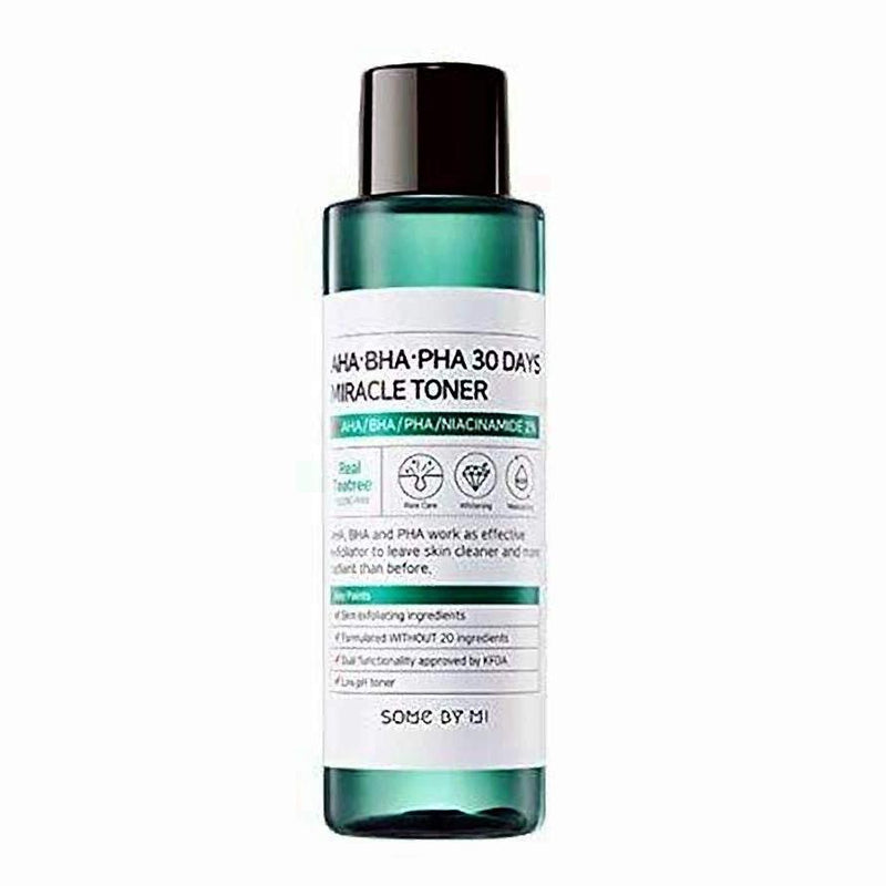 Buy Some By Mi AHA BHA PHA 30 Days Miracle Toner 100ml at Lila Beauty - Korean and Japanese Beauty Skincare and Makeup Cosmetics