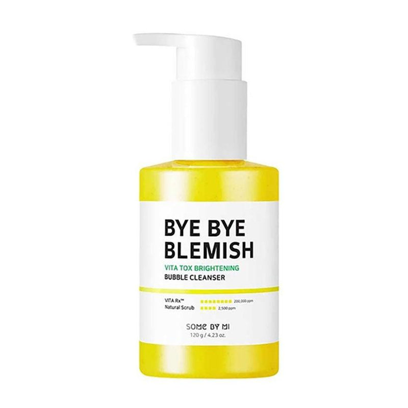Buy Some By Mi Bye Bye Blemish Vita Tox Brightening Bubble Cleanser 120g at Lila Beauty - Korean and Japanese Beauty Skincare and Makeup Cosmetics