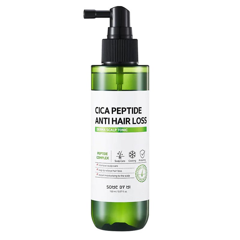 Buy Some By Mi Cica Peptide Anti Hair Loss Derma Scalp Tonic 150ml at Lila Beauty - Korean and Japanese Beauty Skincare and Makeup Cosmetics
