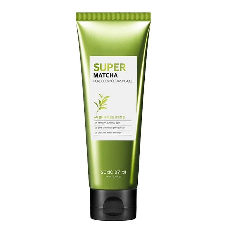 Buy Some By Mi Super Matcha Pore Clean Cleansing Gel 100ml at Lila Beauty - Korean and Japanese Beauty Skincare and Makeup Cosmetics