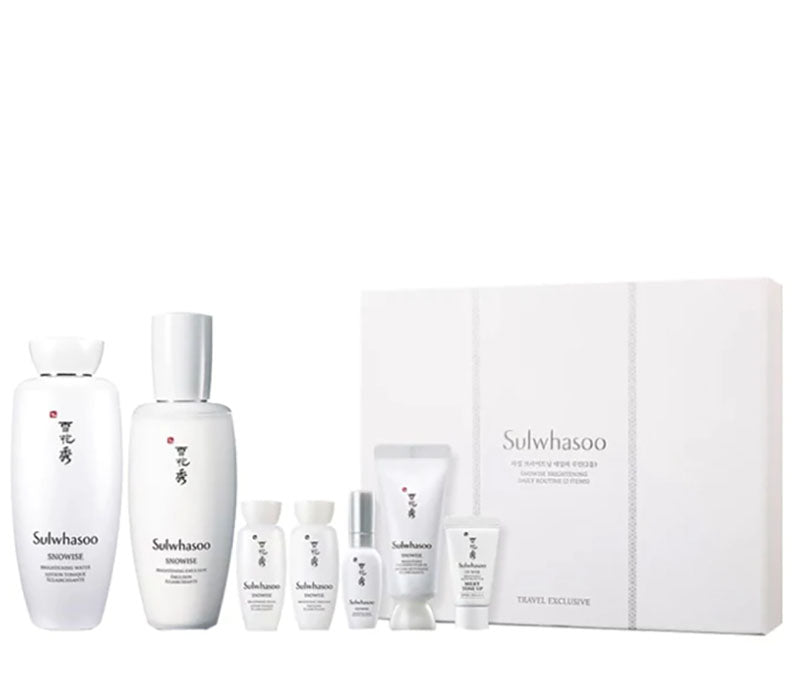 Buy Sulwhasoo Snowise Brightening Daily Routine Travel Exclusive (2 Piece Set) at Lila Beauty - Korean and Japanese Beauty Skincare and Makeup Cosmetics