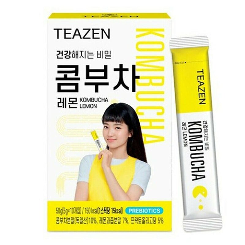 Buy Teazen Kombucha Lemon 5g at Lila Beauty - Korean and Japanese Beauty Skincare and Makeup Cosmetics