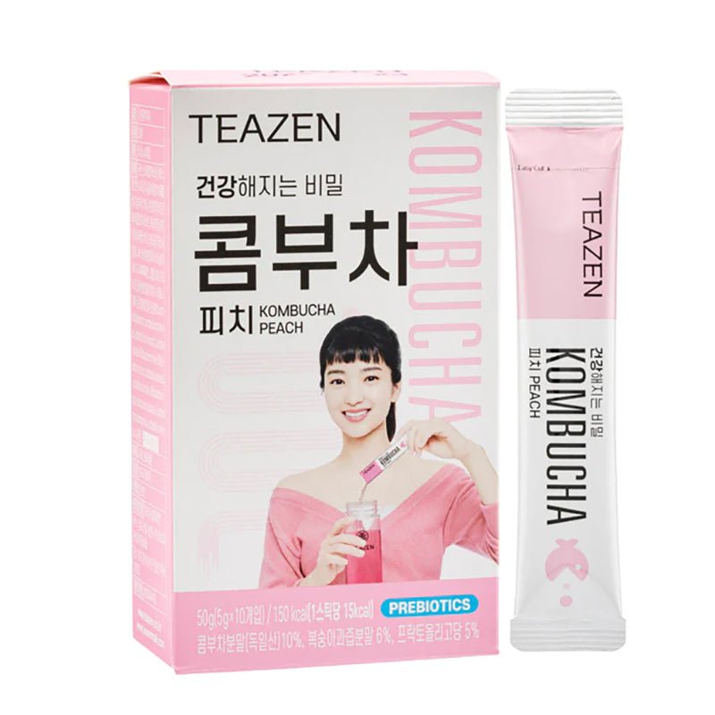 Buy Teazen Kombucha Peach 5g at Lila Beauty - Korean and Japanese Beauty Skincare and Makeup Cosmetics