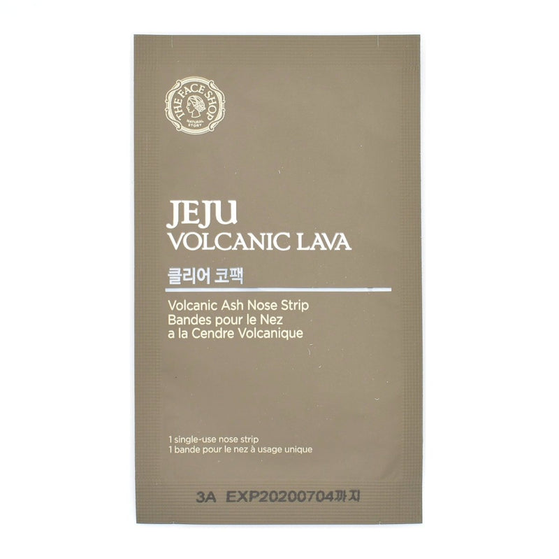 Buy The Face Shop Jeju Volcanic Lava Volcanic Ash Nose Strip (1strip) at Lila Beauty - Korean and Japanese Beauty Skincare and Makeup Cosmetics