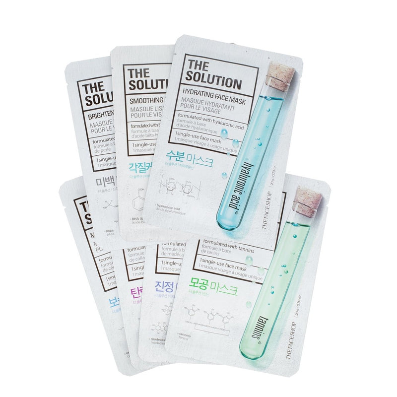 Buy The Face Shop The Solution Face Mask at Lila Beauty - Korean and Japanese Beauty Skincare and Makeup Cosmetics