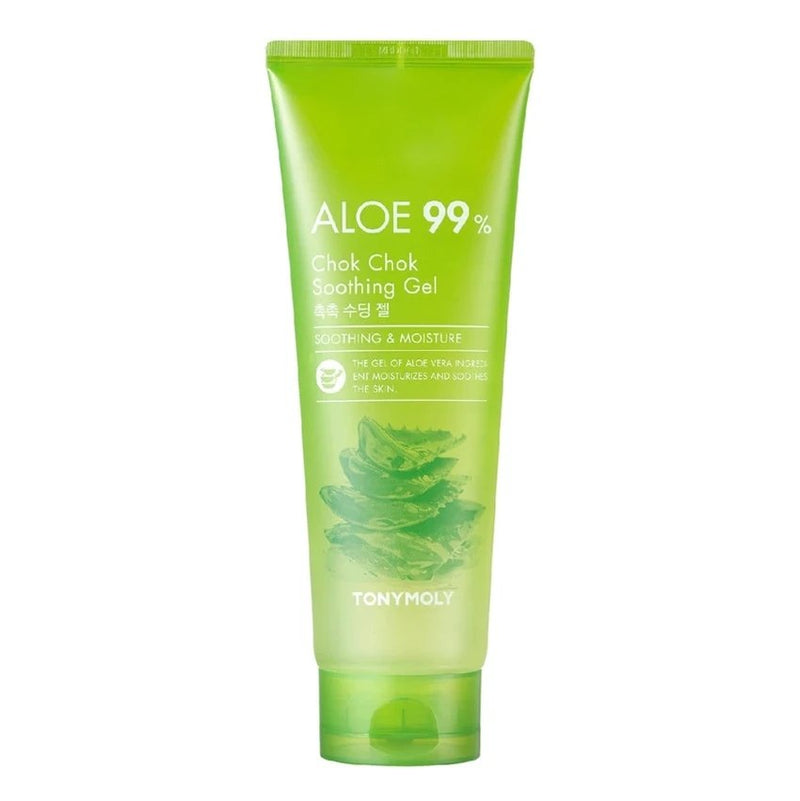 Buy Tony Moly Aloe 99% Chok Chok Soothing Gel 250ml at Lila Beauty - Korean and Japanese Beauty Skincare and Makeup Cosmetics