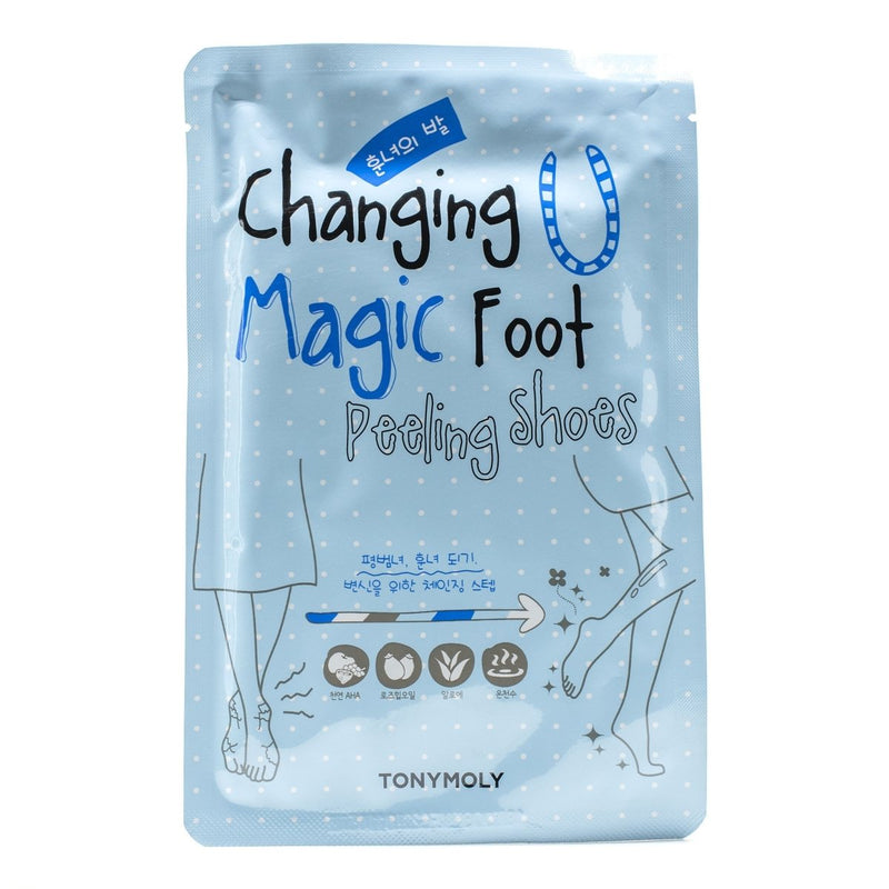 Buy Tony Moly Changing U Magic Foot Peeling Shoes at Lila Beauty - Korean and Japanese Beauty Skincare and Makeup Cosmetics