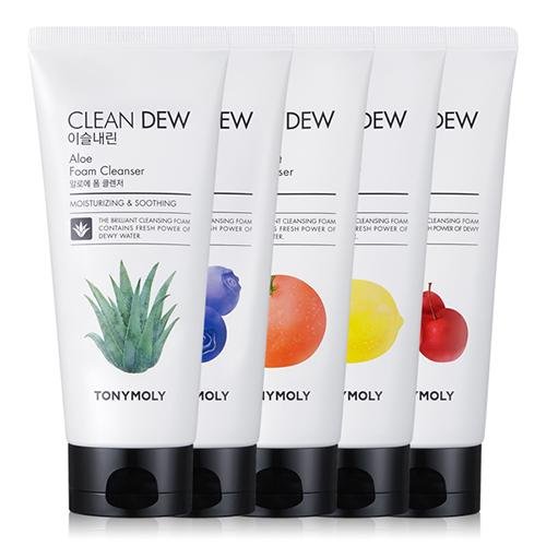 Buy Tony Moly Clean Dew Foam Cleanser 180ml in Australia at Lila Beauty - Korean and Japanese Beauty Skincare and Cosmetics Store