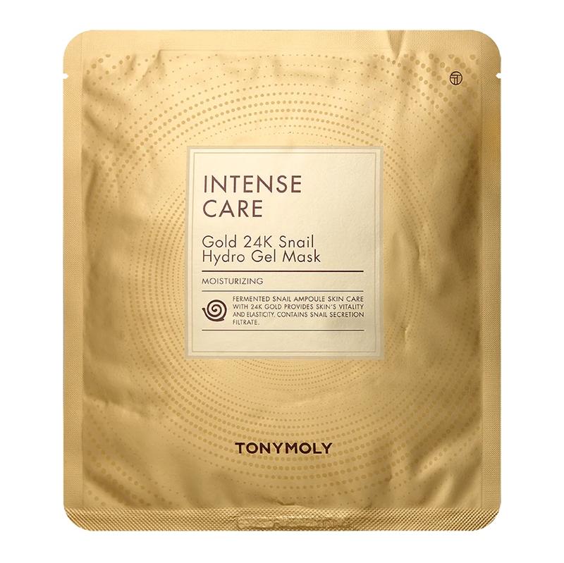 Buy Tony Moly Intense Care Gold 24K Snail Hydro Gel Mask Sheet at Lila Beauty - Korean and Japanese Beauty Skincare and Makeup Cosmetics
