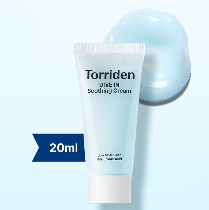 Buy Torriden Dive-in Low Molecular Hyaluronic Acid Soothing Cream 20ml (Mini) at Lila Beauty - Korean and Japanese Beauty Skincare and Makeup Cosmetics