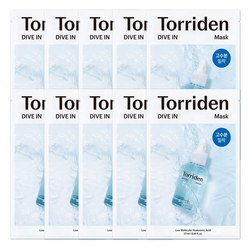 Buy Torriden Dive-In Low molecule Hyaluronic acid Mask Pack 27ml at Lila Beauty - Korean and Japanese Beauty Skincare and Makeup Cosmetics