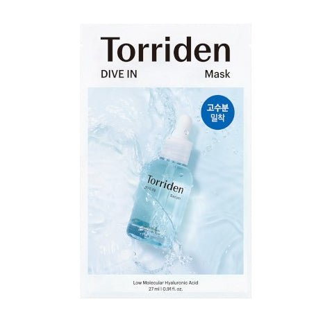 Buy Torriden Dive-In Low molecule Hyaluronic acid Mask Pack 27ml at Lila Beauty - Korean and Japanese Beauty Skincare and Makeup Cosmetics