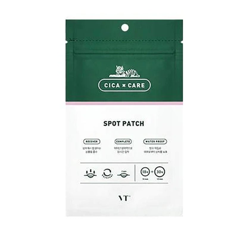 Buy VT Cosmetics Cica Spot Patch 48 Patches (18 x 10mm, 30 x 12mm) at Lila Beauty - Korean and Japanese Beauty Skincare and Makeup Cosmetics