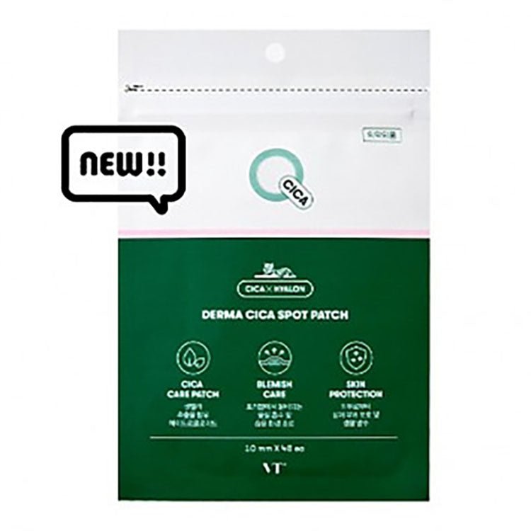 Buy VT Cosmetics Derma Cica Spot Patch (48 Patches) at Lila Beauty - Korean and Japanese Beauty Skincare and Makeup Cosmetics