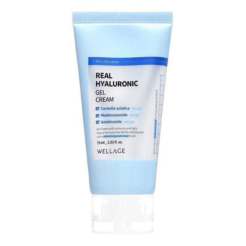 Buy Wellage Real Hyaluronic Gel Cream 75ml at Lila Beauty - Korean and Japanese Beauty Skincare and Makeup Cosmetics