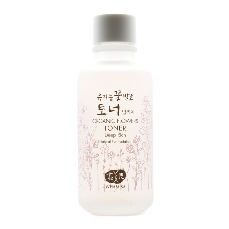 Buy Whamisa Organic Flowers Deep Rich Essence Toner 120ml at Lila Beauty - Korean and Japanese Beauty Skincare and Makeup Cosmetics