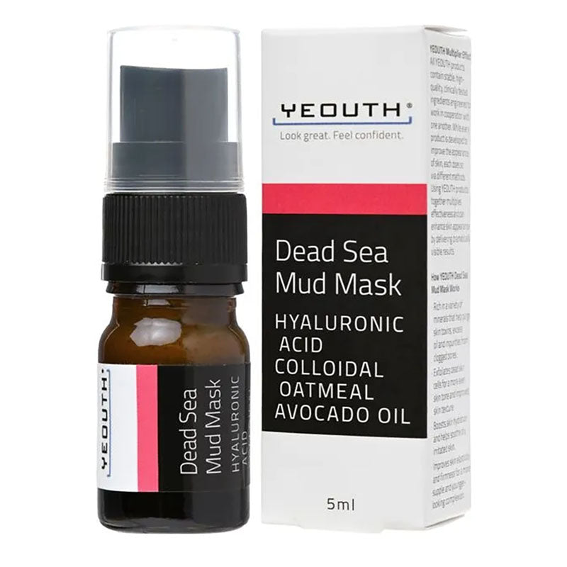 Buy Yeouth Dead Sea Mud Mask Mini 5ml at Lila Beauty - Korean and Japanese Beauty Skincare and Makeup Cosmetics