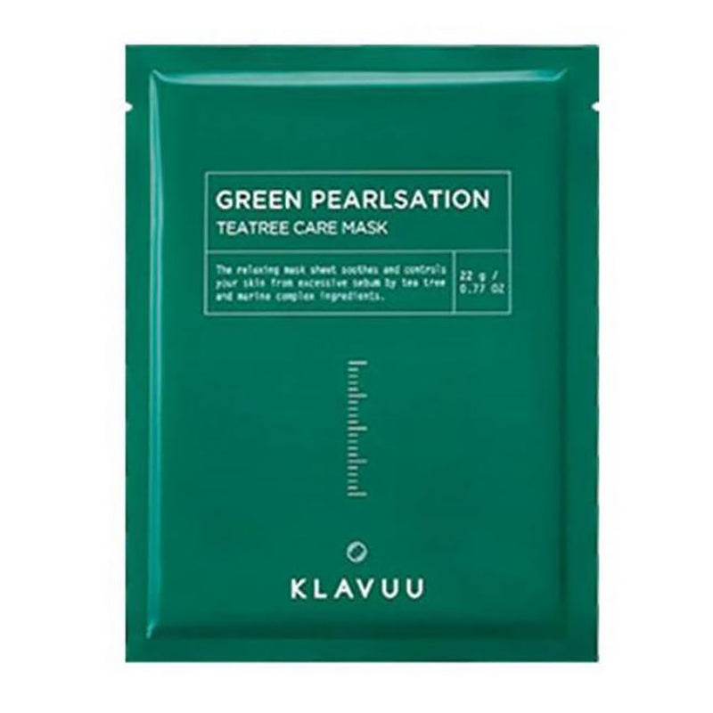 Green Pearlsation Teatree Care Mask 22g